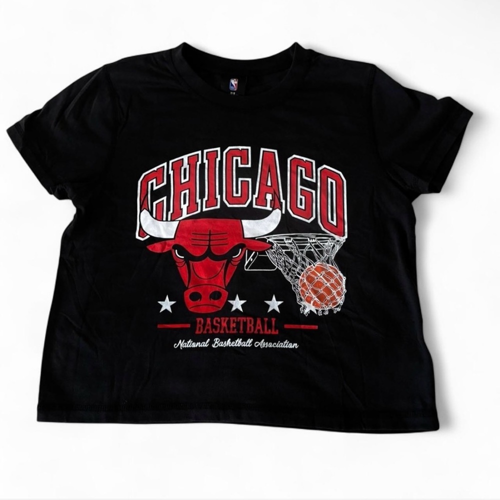 Chicago Bulls Cropped Shirt